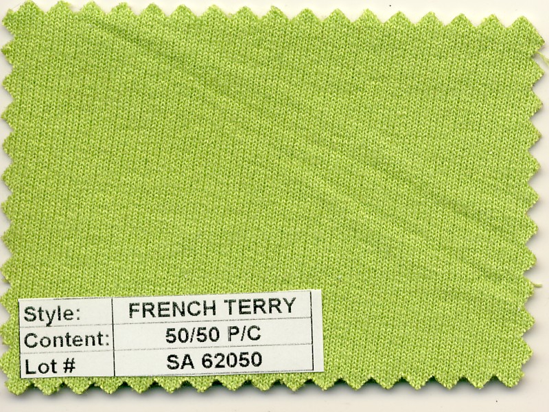 French Terry 50/50 Poly Cotton 12 oz